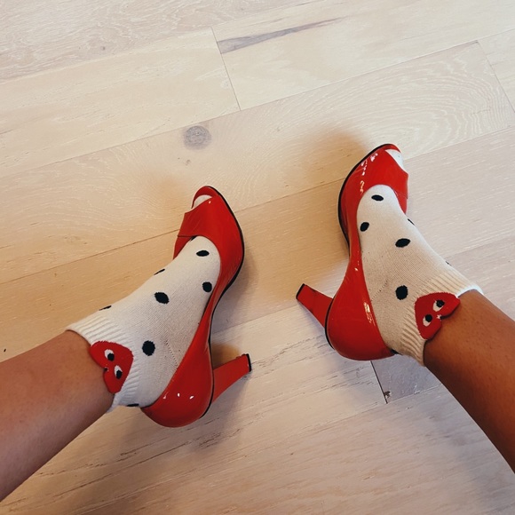 Authentic Red Orange Jimmy Choo Heels size 39. - Picture 8 of 9